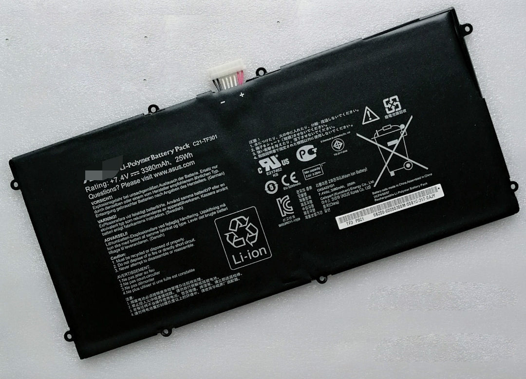 C21-TF301 25Wh Battery for Asus Transformer TF700 TF700T Tablet