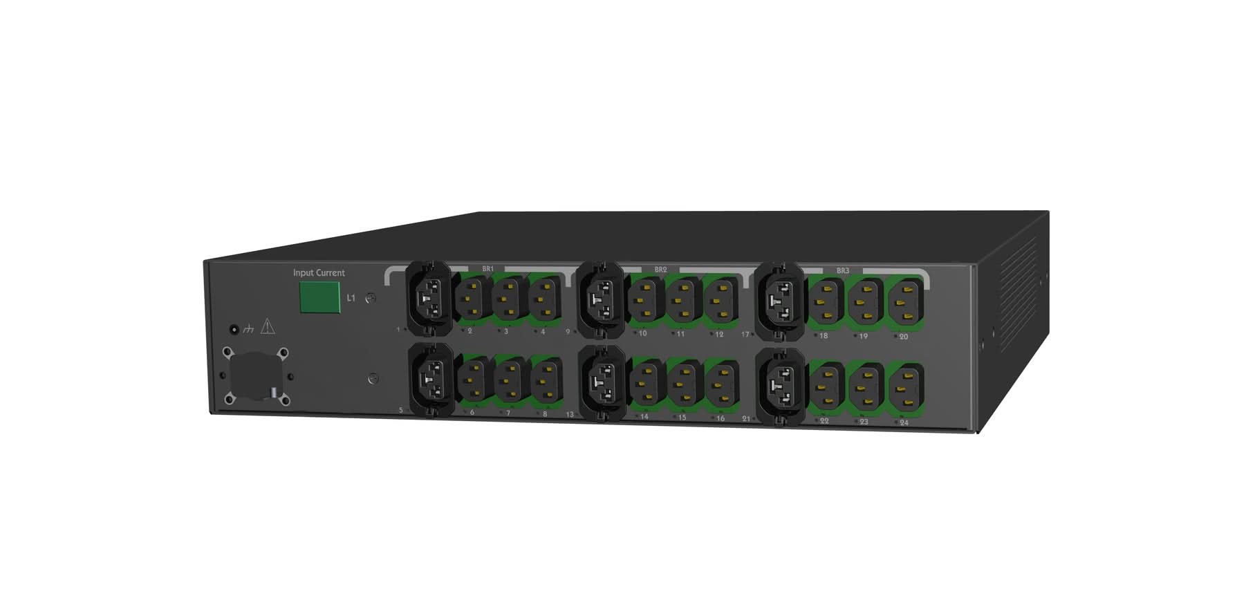 Raritan C2WG24SN-EPJN5D6/0 Single-Phase 32A Rack-mount Power Distribution Unit