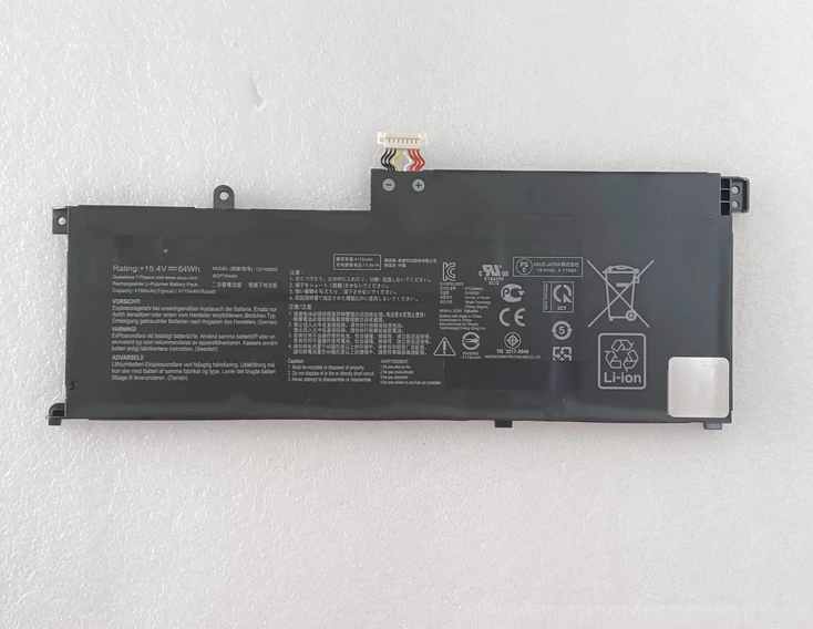 Asus C41N2002 0B200-03770100 ZenBook Pro 15 UX535LH-BO063T Battery