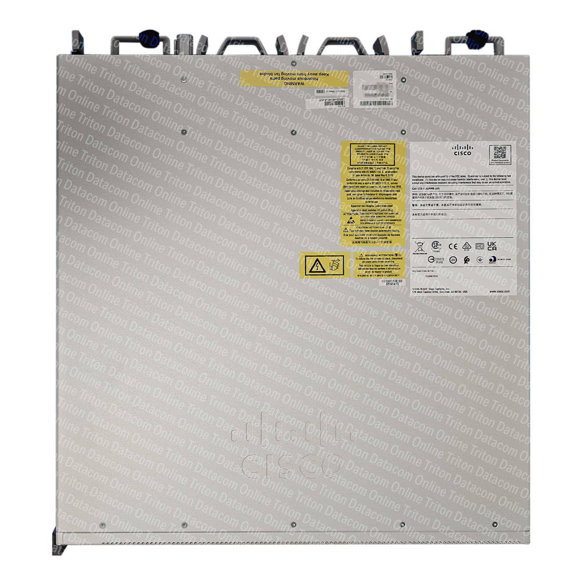 C9500-48Y4C-A - Cisco Catalyst C9500 Switch with 48-port 10/25GE SFP+, 4x QSFP 40/100GE fixed uplink, Network Advantage licensing