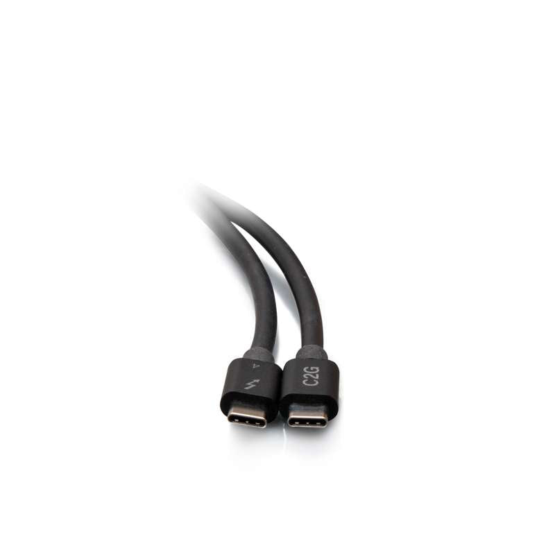 Cables To Go 1.5ft (0.5m) Thunderbolt 4 USB-C Cable (40Gbps)