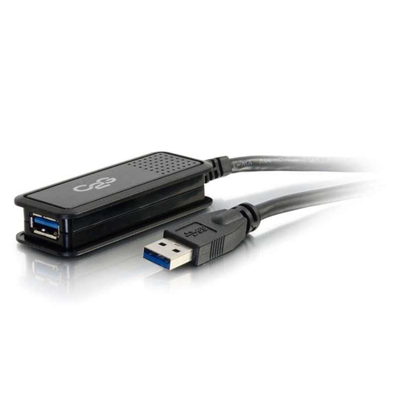 Cables To Go 16.4ft (5m) USB 3.0 USB-A Male to USB-A Female Active Extension Cable (TAA Compliant)