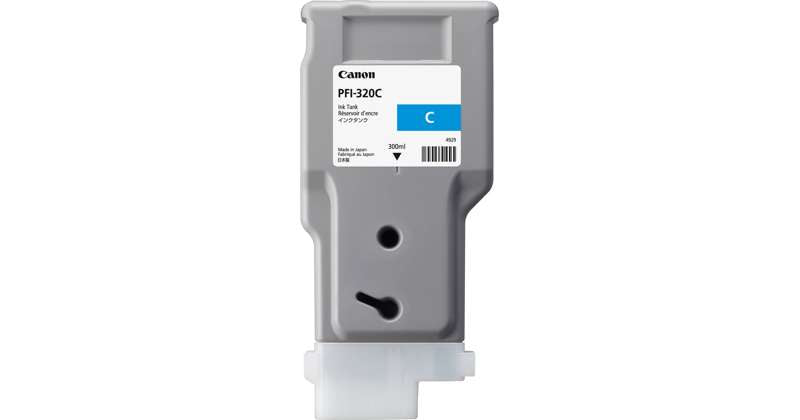 Canon PFI-320C - Pigment Cyan Ink Tank 300ml