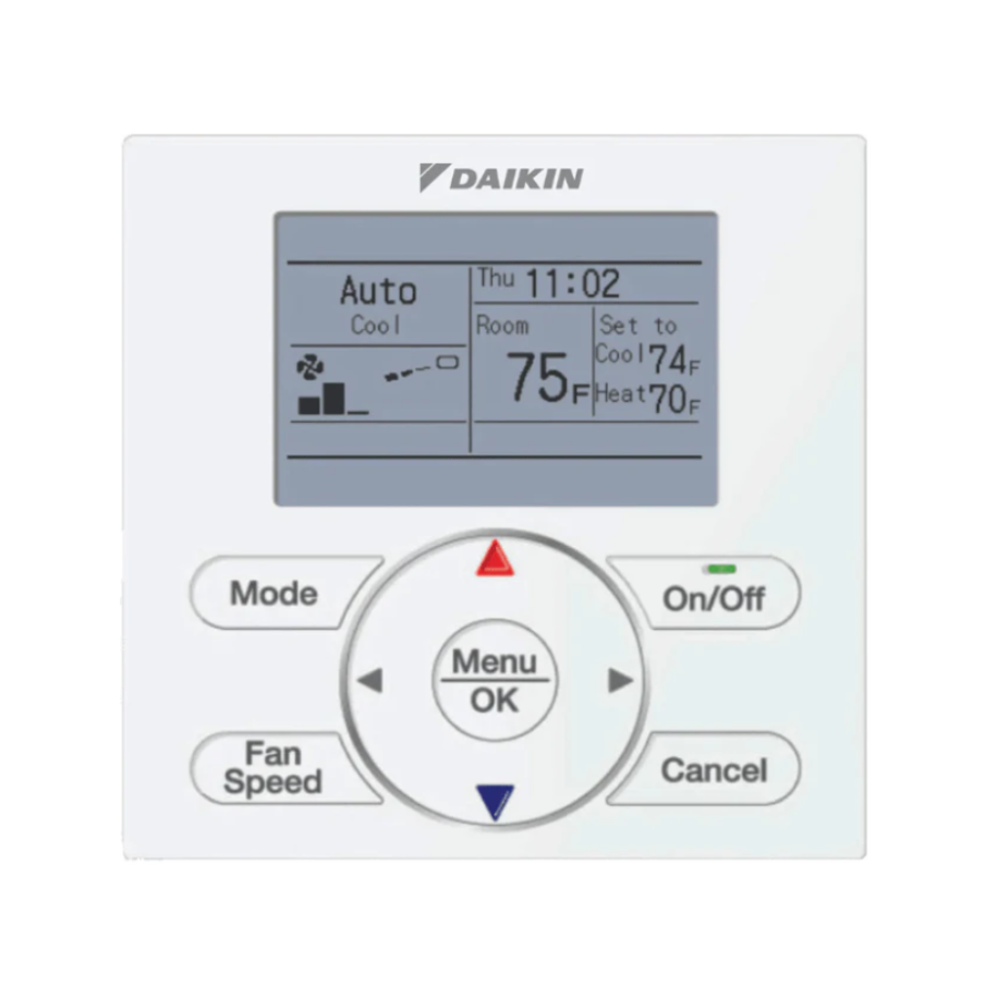 BRC1E73 | Daikin Wired Navigation Remote Controller Programmable HVAC Interface