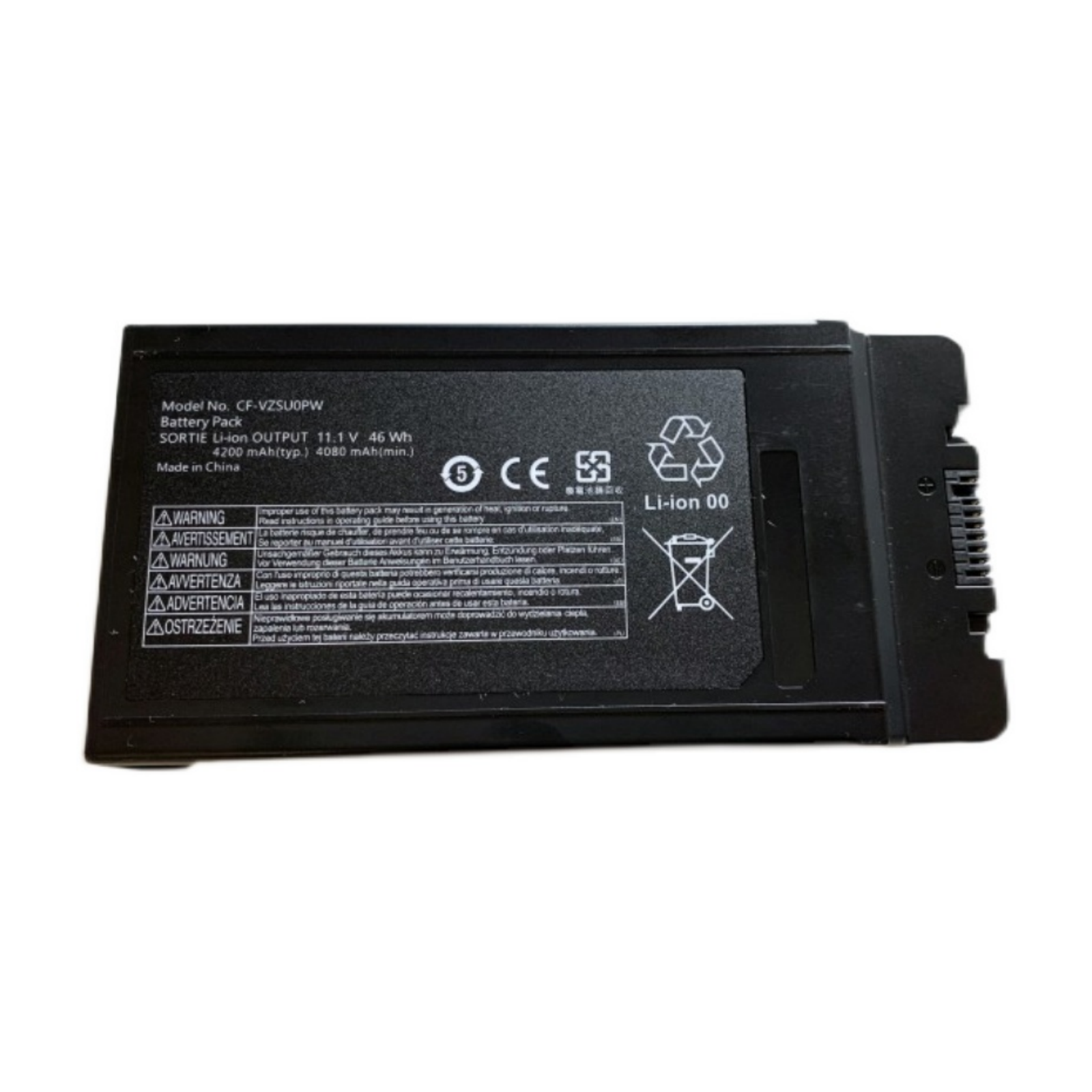 CF-VZSU0PW CF-VZSU0PR replacement battery For Panasonic TOUGHBOOK CF54