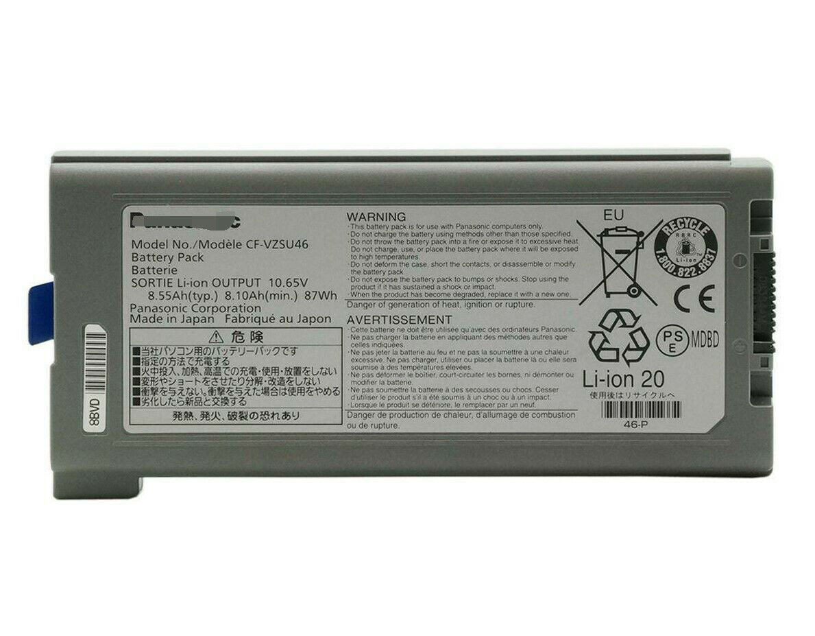 CF-VZSU46 CF-VZSU46S Battery for Panasonic CF-30 CF-30K CF-31 CF-52