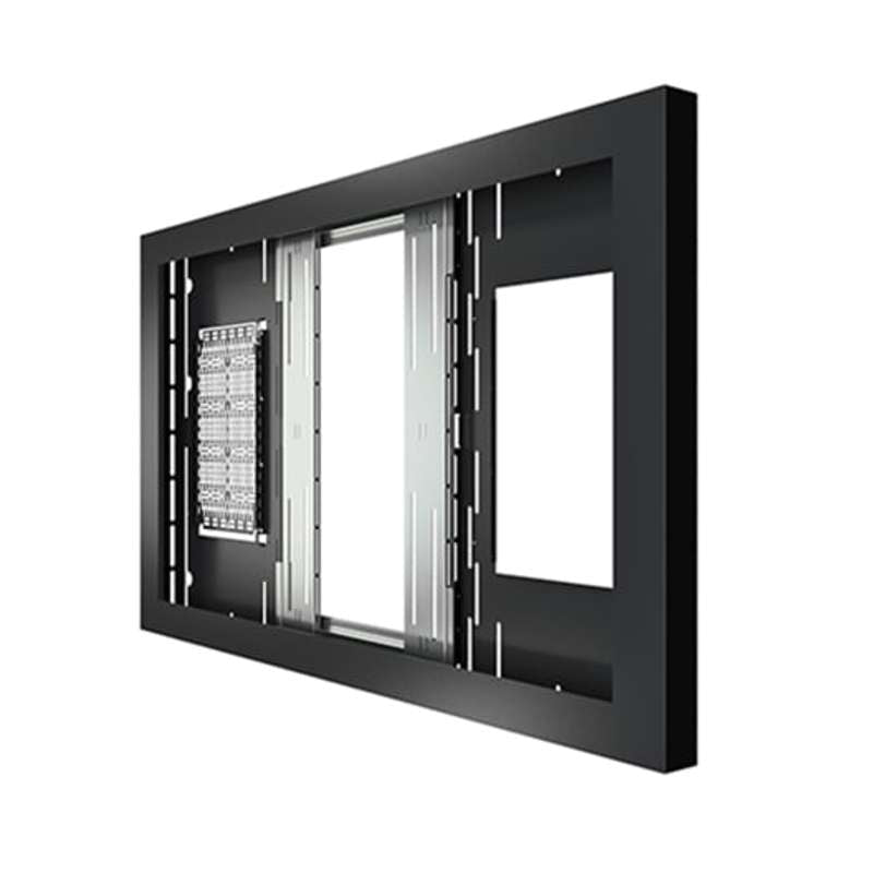Chief Impact On-Wall Kiosk - Landscape 75 Inch Black