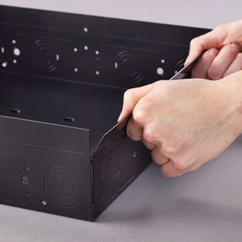 Chief Proximity Large In-Wall Storage Box - TAA Compliant - Black