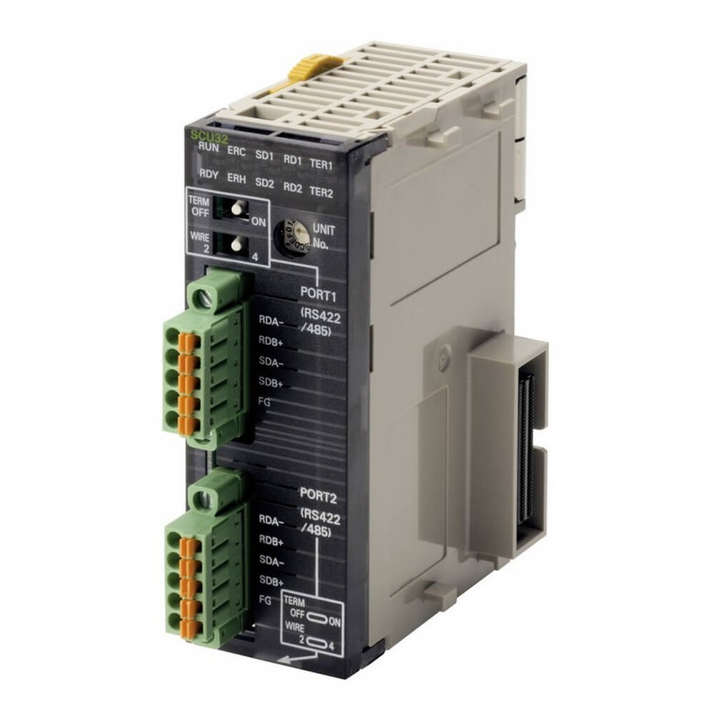 CJ1W-SCU32 | Omron CJ1 Series Serial Communication Unit, Dual RS-422/485