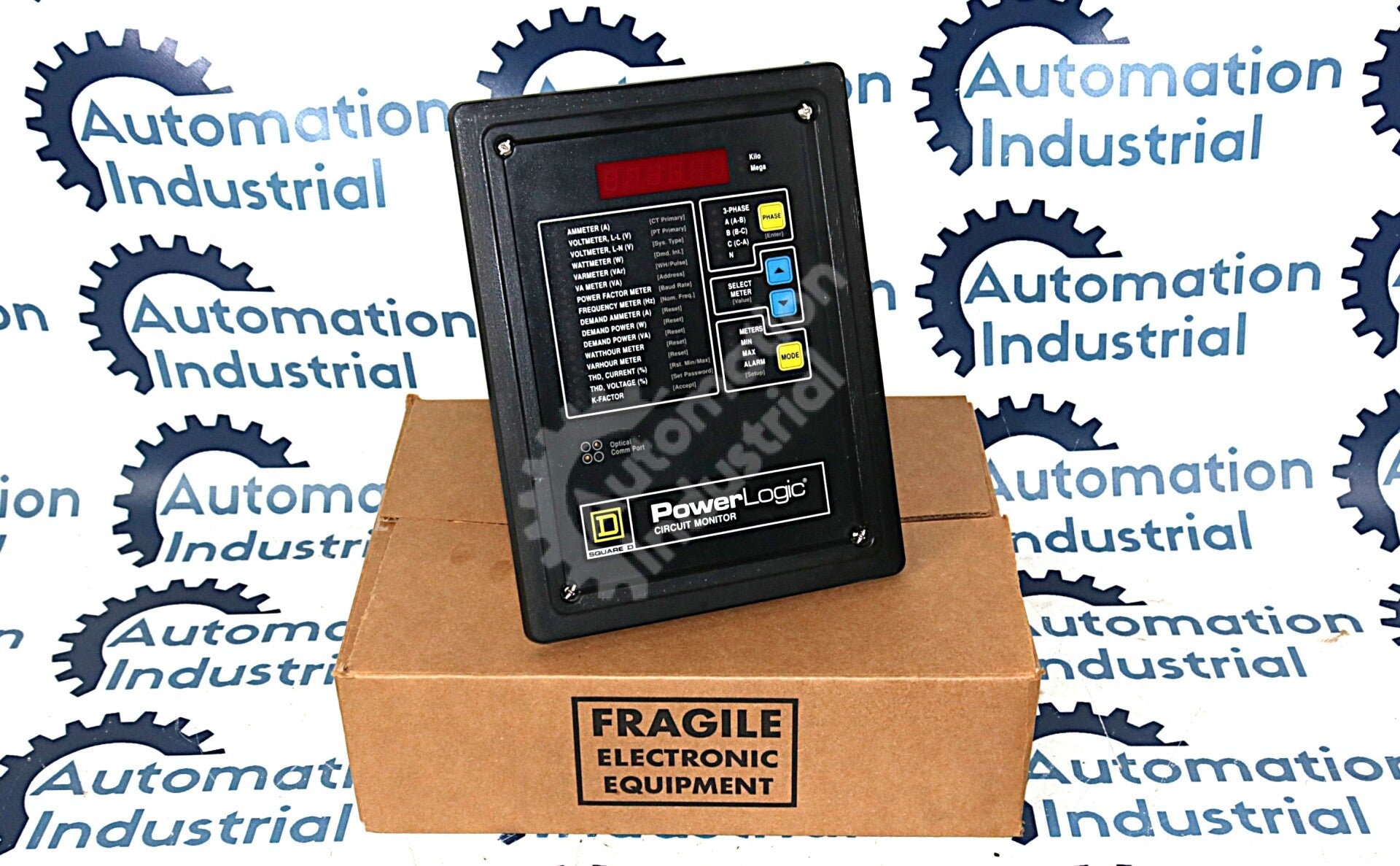 CM-2450 By Square D PowerLogic Class 3020 264VAC 27VA 50/60Hz Circuit Monitor