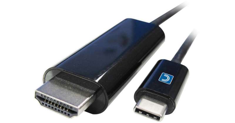 Comprehensive Video 3ft Pro AV/IT USB-C to HDMI 4K 60Hz 18G Integrated Cable