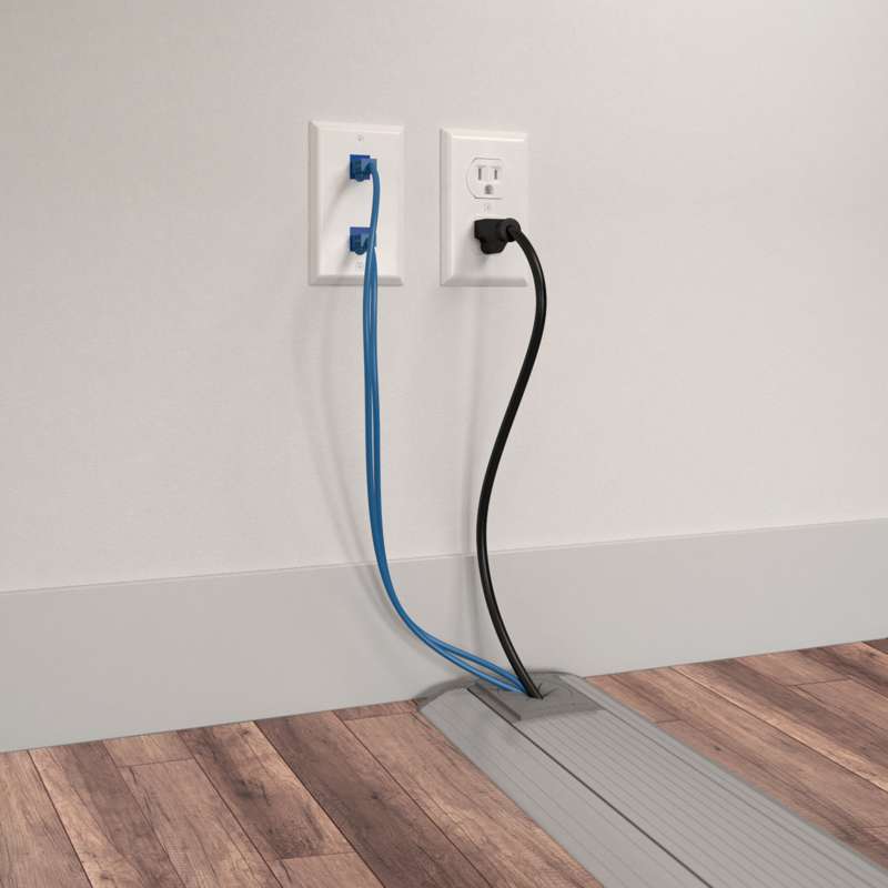 Connectrac GO 12' KIT w/ 15 amp duplex receptacle w/ 15' flexible cord