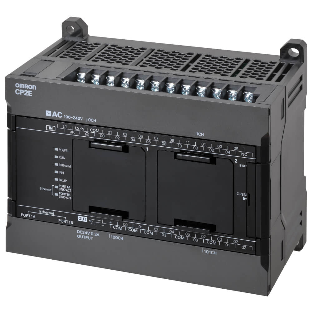 CP2E-N30DR-A | Omron CP2E Compact PLC with 18 Inputs, 12 Relay Outputs
