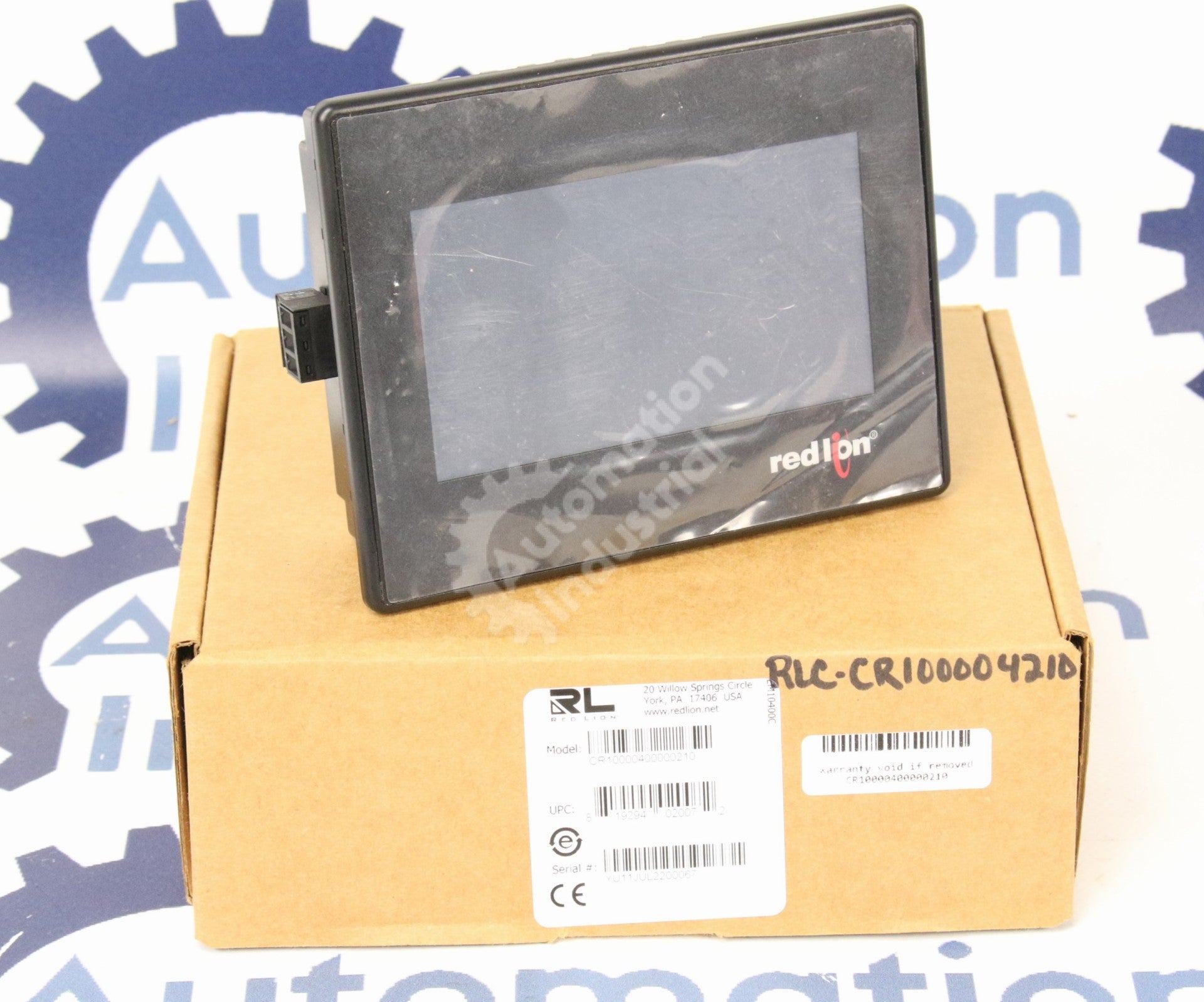 CR10000400000210 by Red Lion CR1000-04000-00210 4.3 In HMI New Factory Package