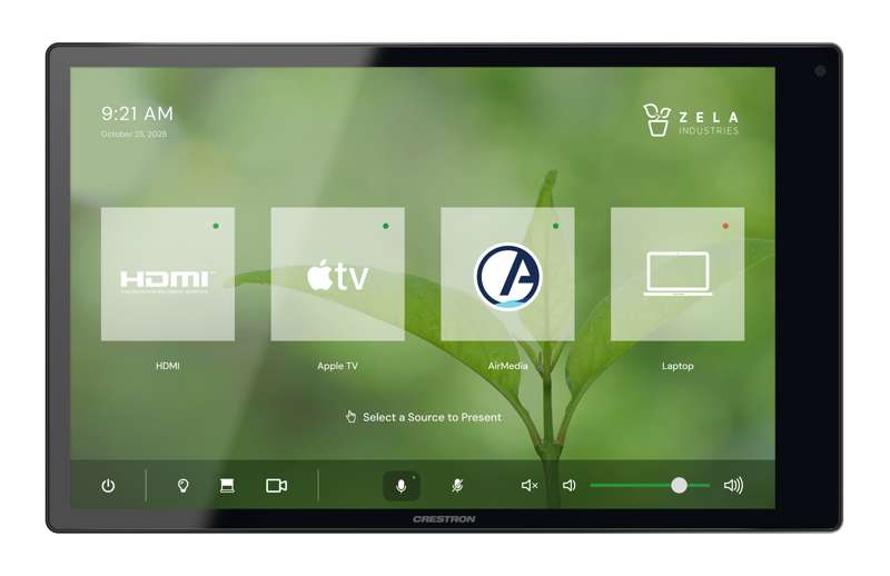 Crestron 10.1 in. Wall Mount Touch Screen, Government Version