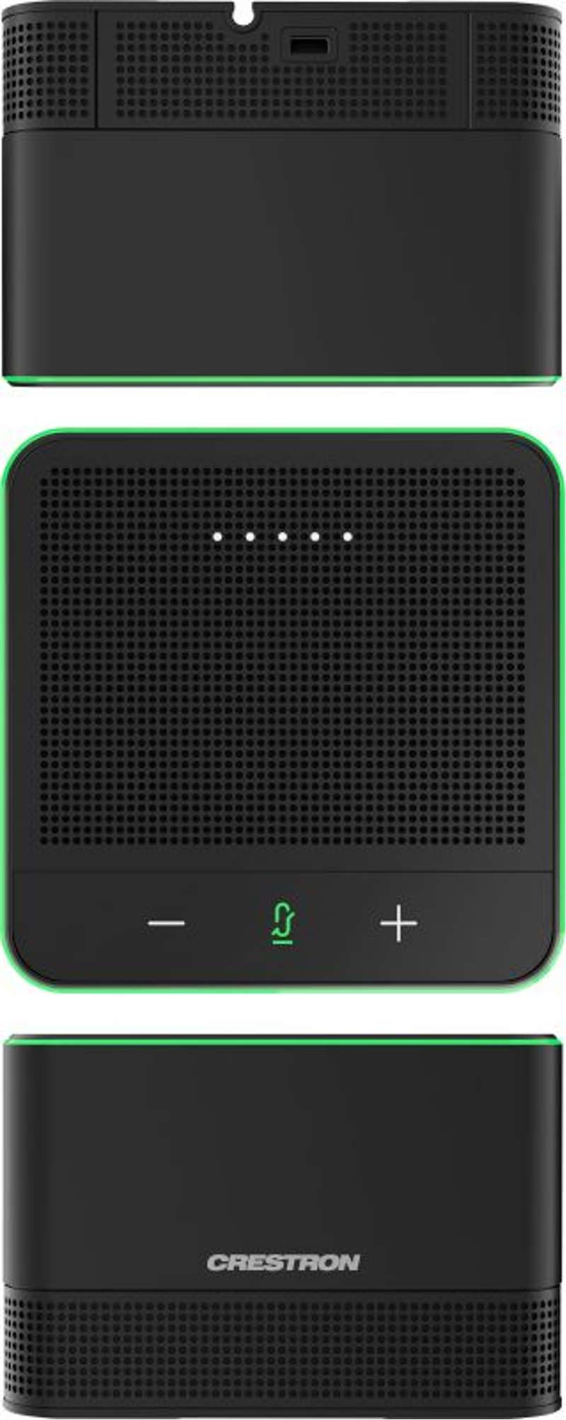Crestron Flex Pod Wireless Speaker and Microphone, Black
