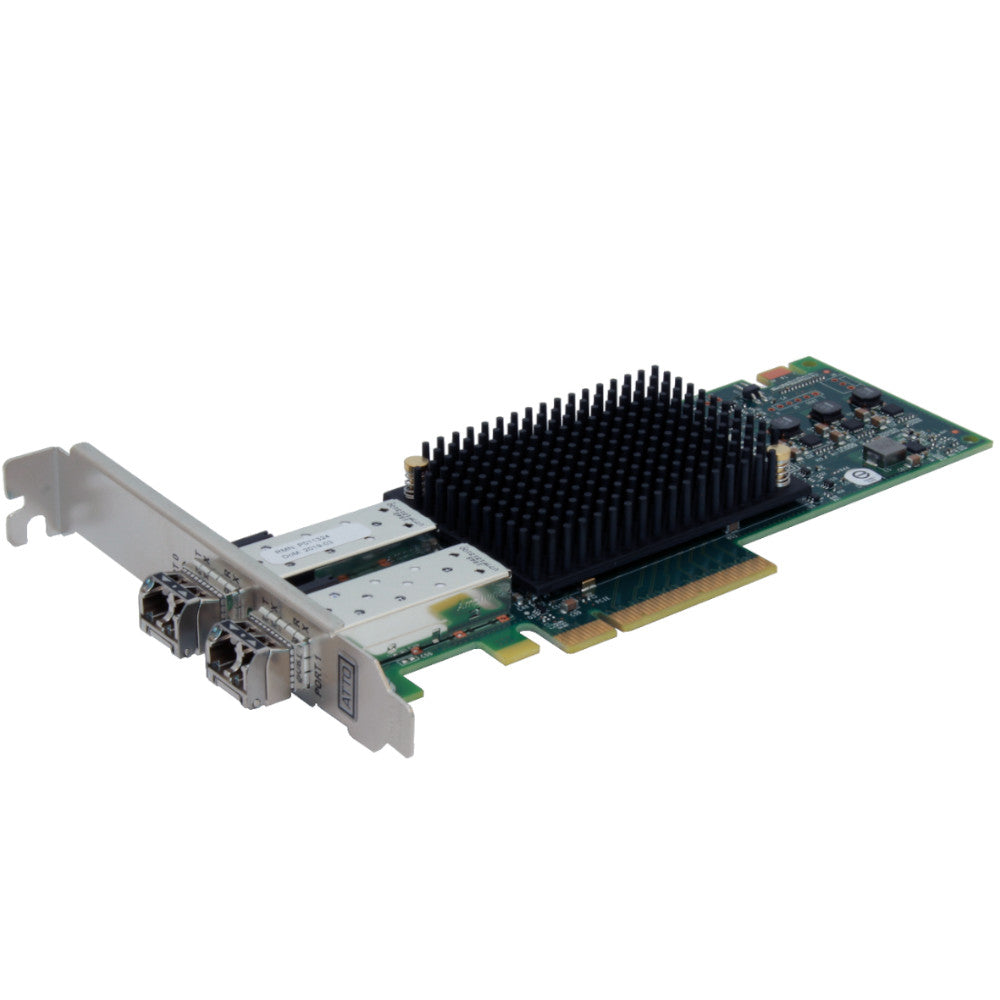 ATTO Celerity FC-162P CTFC-162P-000 Dual-Channel 16Gb/s Gen6 Fibre Channel PCIe 3.0 x8 HBA