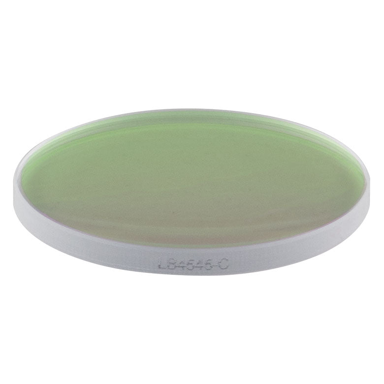 T-LB4545-C - f = 300 mm, Ø1" UV Fused Silica Bi-Convex Lens, AR Coating: 1050 - 1700 nm