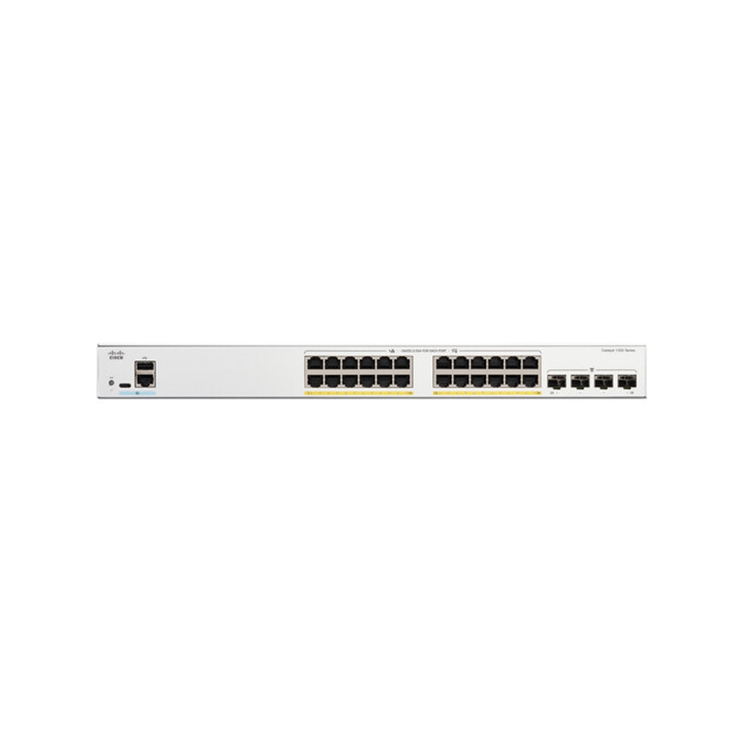 Cisco Catalyst C1200-24P-4G PoE Managed Switch