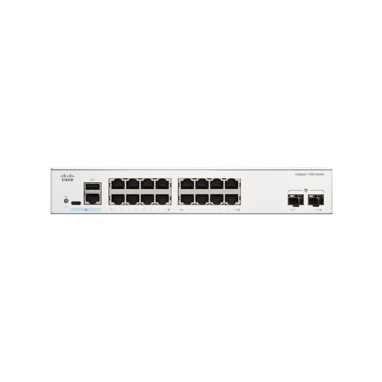 Cisco Catalyst C1300-16T-2G Managed Switch