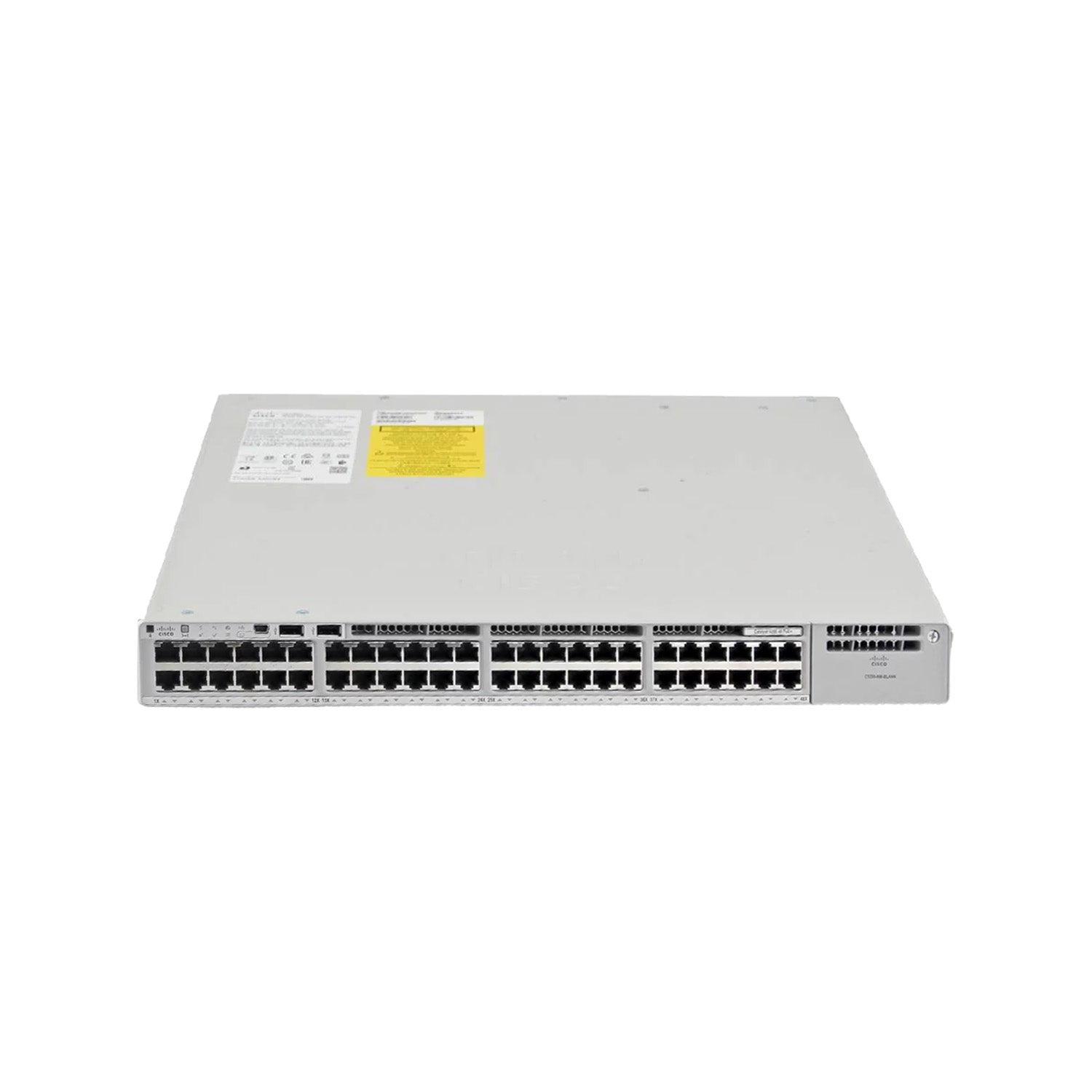 Cisco Catalyst 9200-48P-E 48-Port PoE+ Switch, Modular Uplinks, Network Essentials