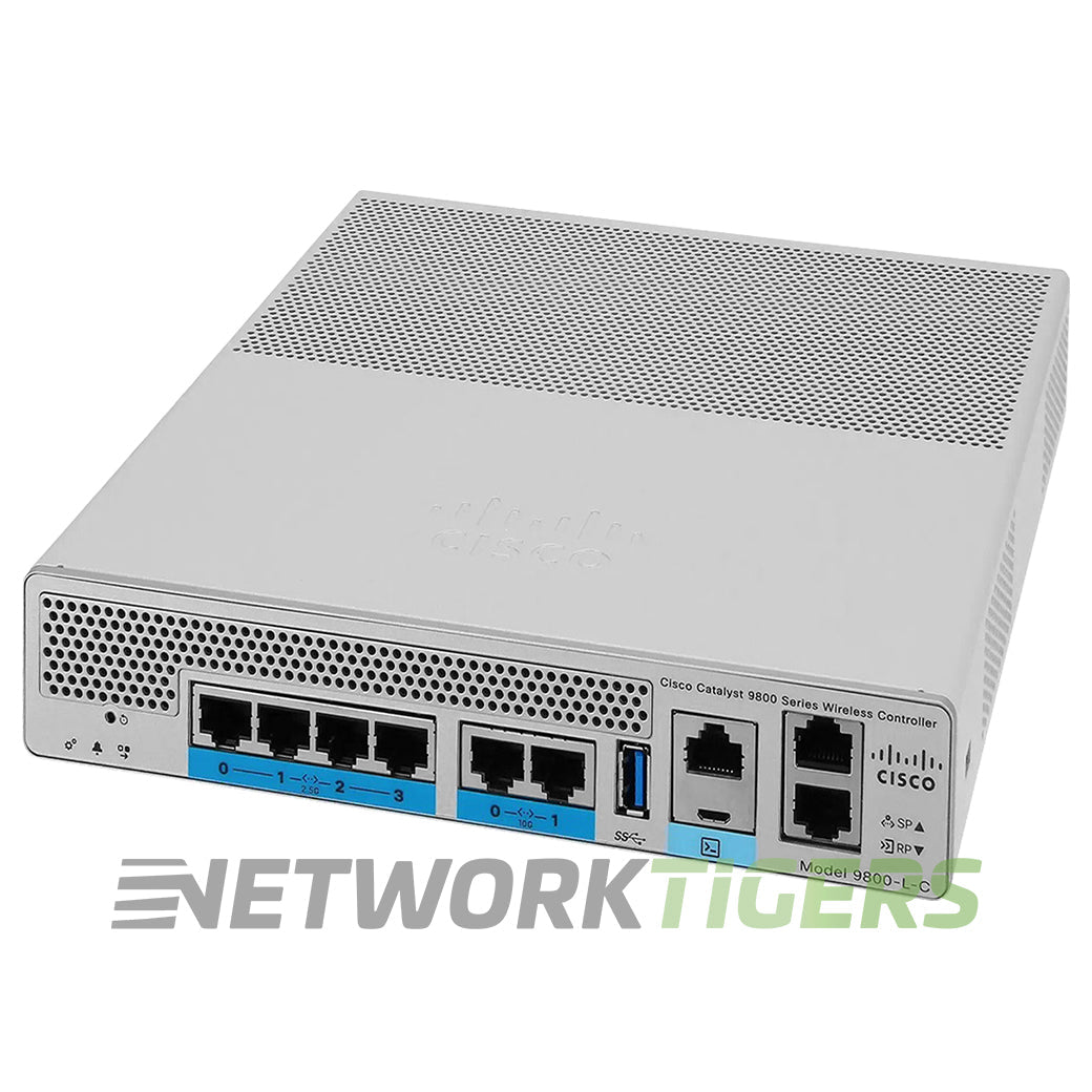 NEW Cisco C9800-L-C-K9 4x 2.5GB RJ45 2x 10GB RJ45 Wireless Controller (250 APs)