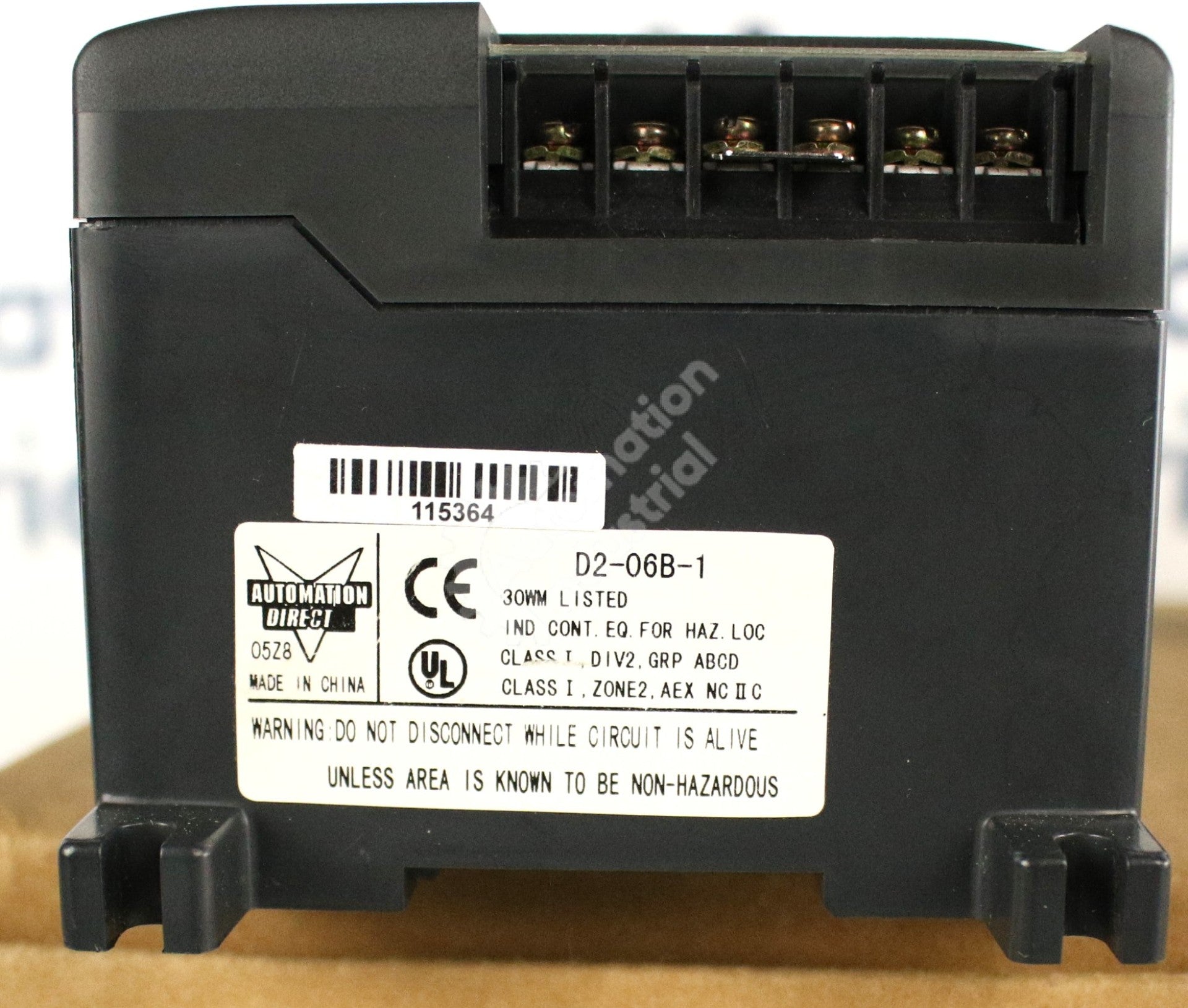 D2-06B-1 By Automation Direct 100-240VAC I/O Base w/Output Power