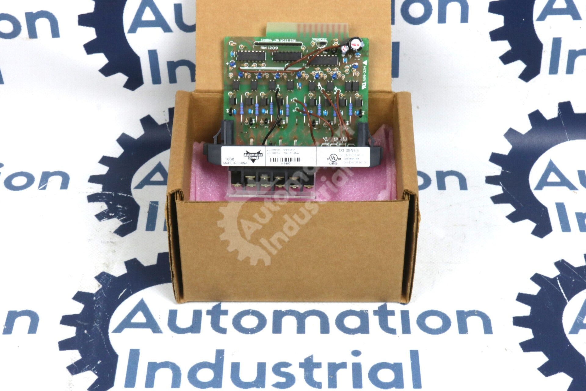 D3-08NE3 By Automation Direct 24VAC/DC Input Module DL305 New Surplus No Box