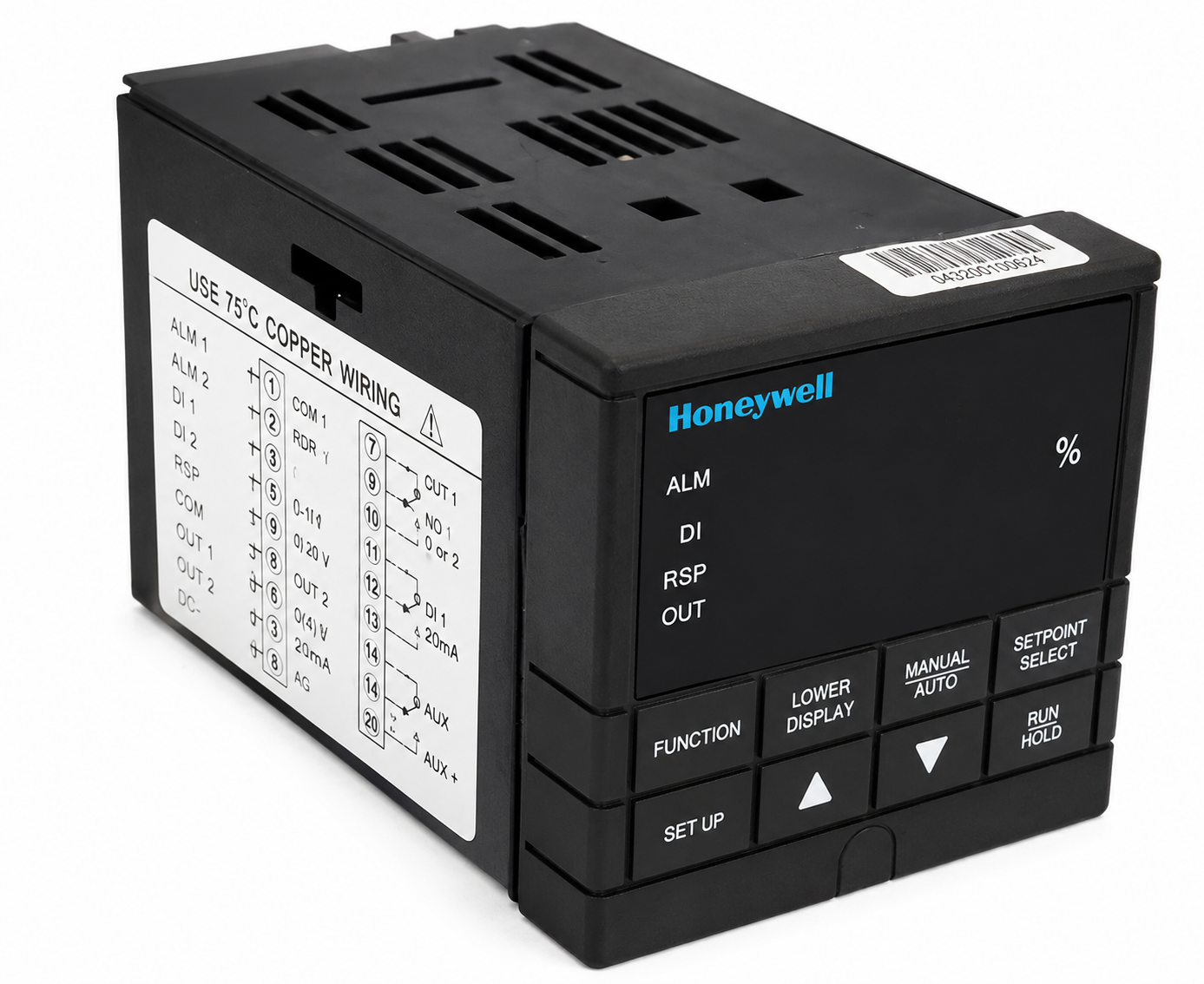 Honeywell DC200E-2-000-100000-0 Mini-Pro Universal Digital Process Controller 120VAC 50/60Hz