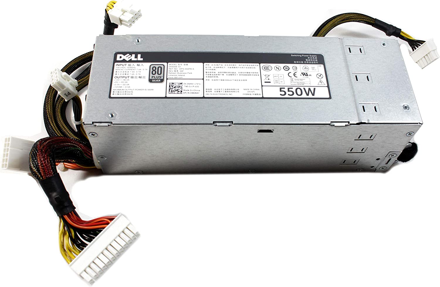 R520 T420 Fuente de alimentación no redundante 96R8Y F550E-SO F550E-S0 F550E-S 02G4WR DH550E-S1