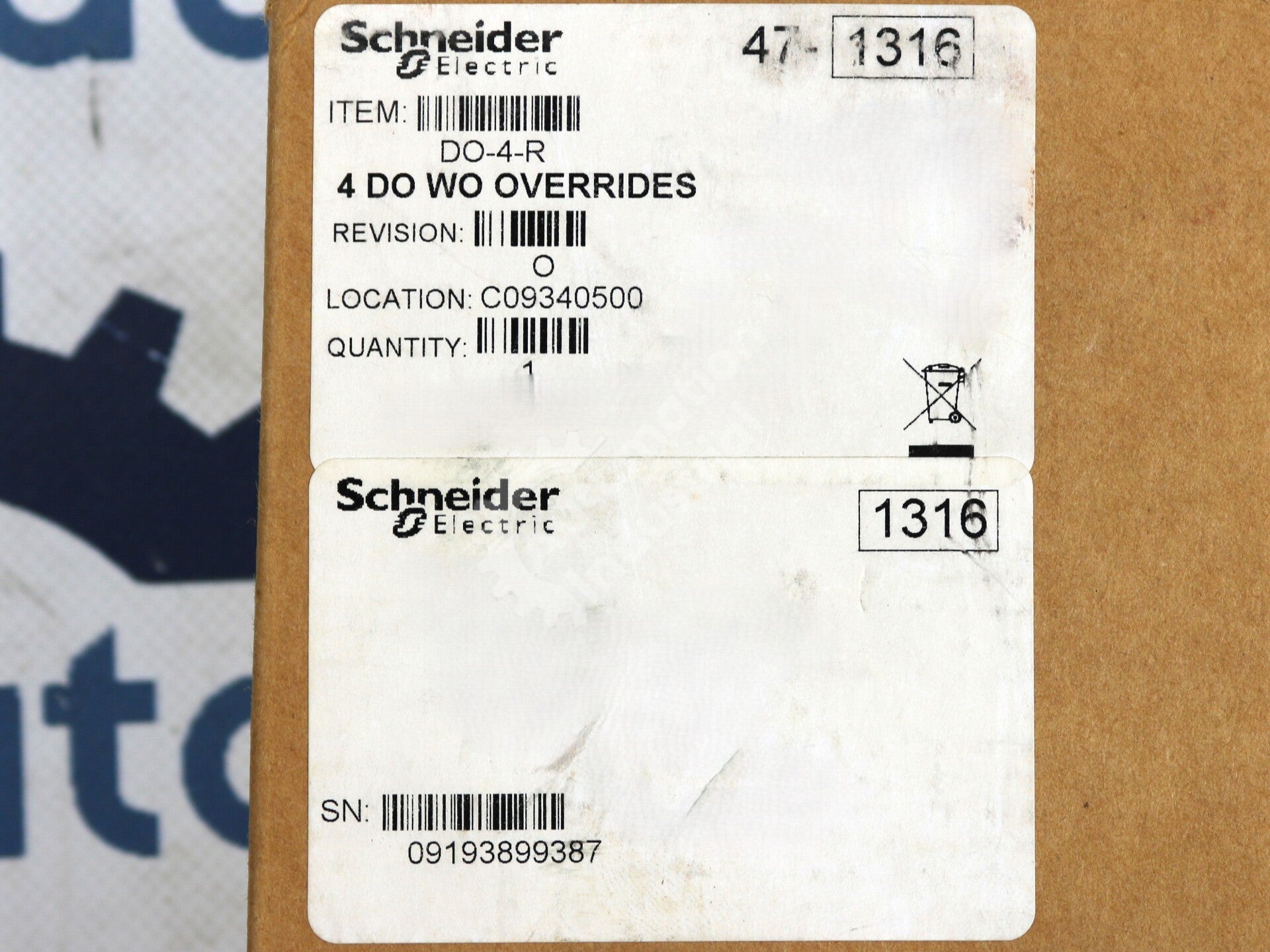 DO-4-R By Schneider Electric Digital Relay Output Module NSFP