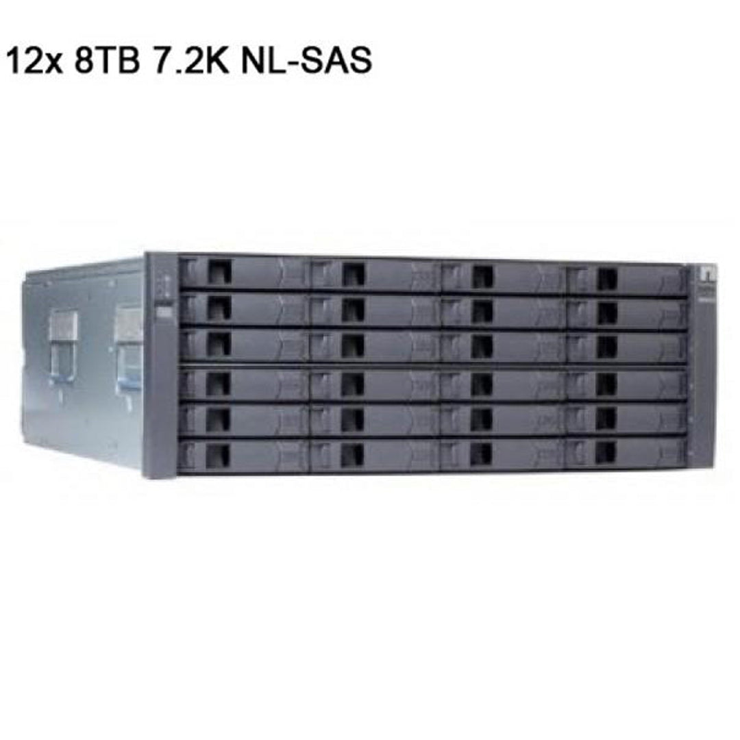 Netapp Ds4246 Disk Shelf With 12X 8Tb 7.2K Nl-Sas 12Gbps (X318A-R6) | DS4246-12X-8TB-NL-SAS