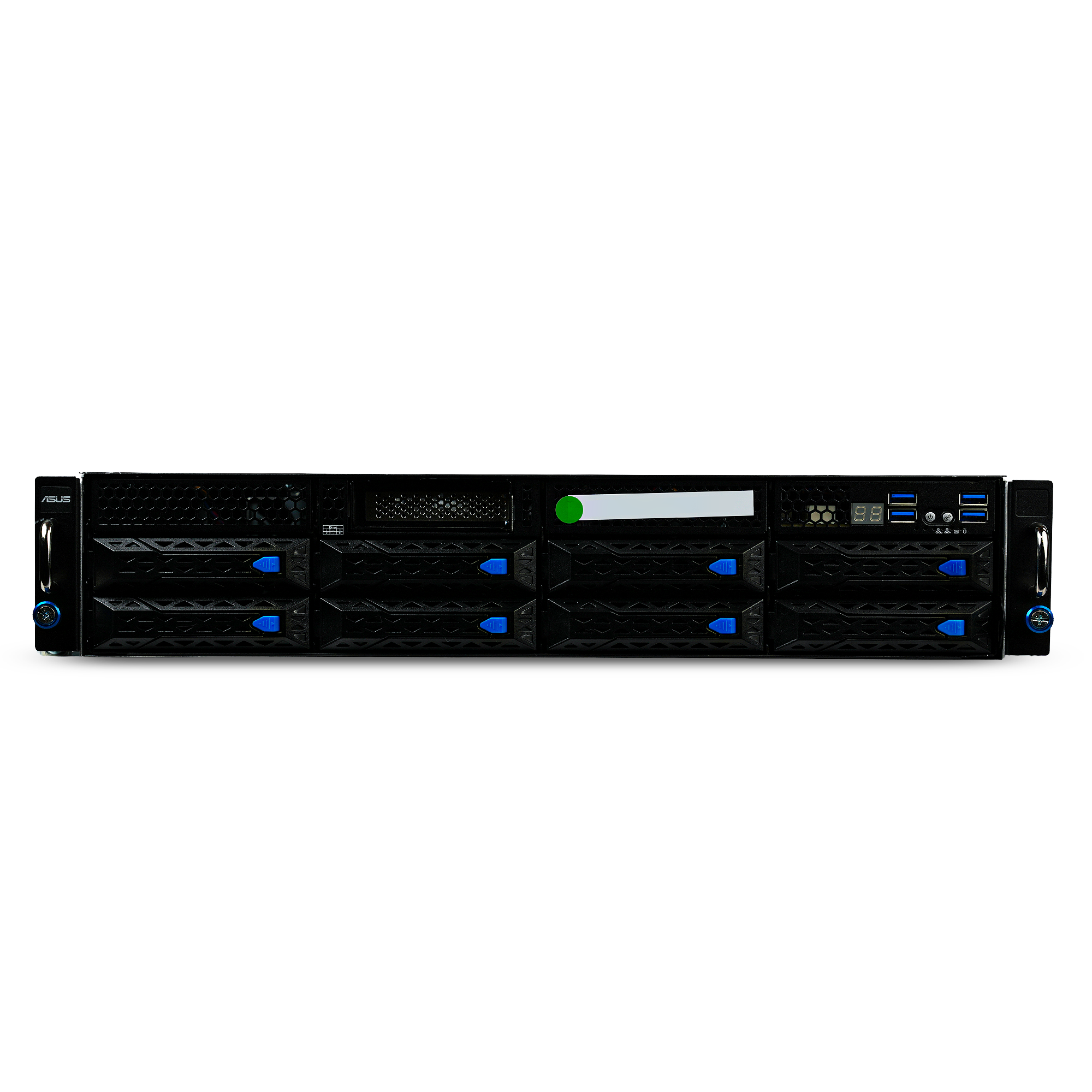 ASUS ESC4000A-E10 2U GPU Server AMD EPYC 7742 64-Core 8x DDR4 DIMM 8x SATA/SAS/NVMe Hot-Swap Bay 4x GPU Slots 2x1600W Refurbished