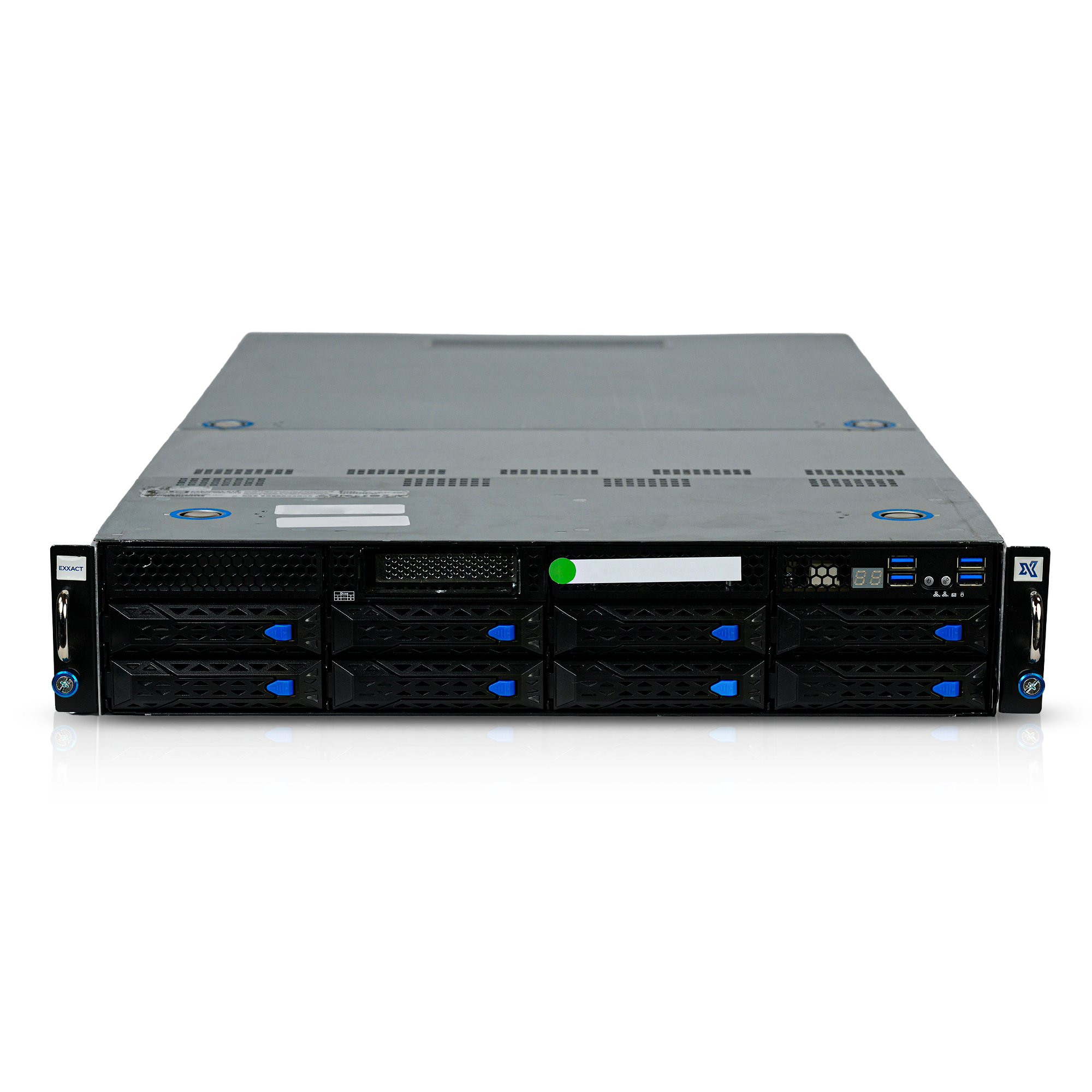 ASUS ESC4000A-E10 2U GPU Server AMD EPYC 7742 64-Core 8x DDR4 DIMM 8x SATA/SAS/NVMe Hot-Swap Bay 4x GPU Slots 2x2200W ConnectX-5 Refurbished