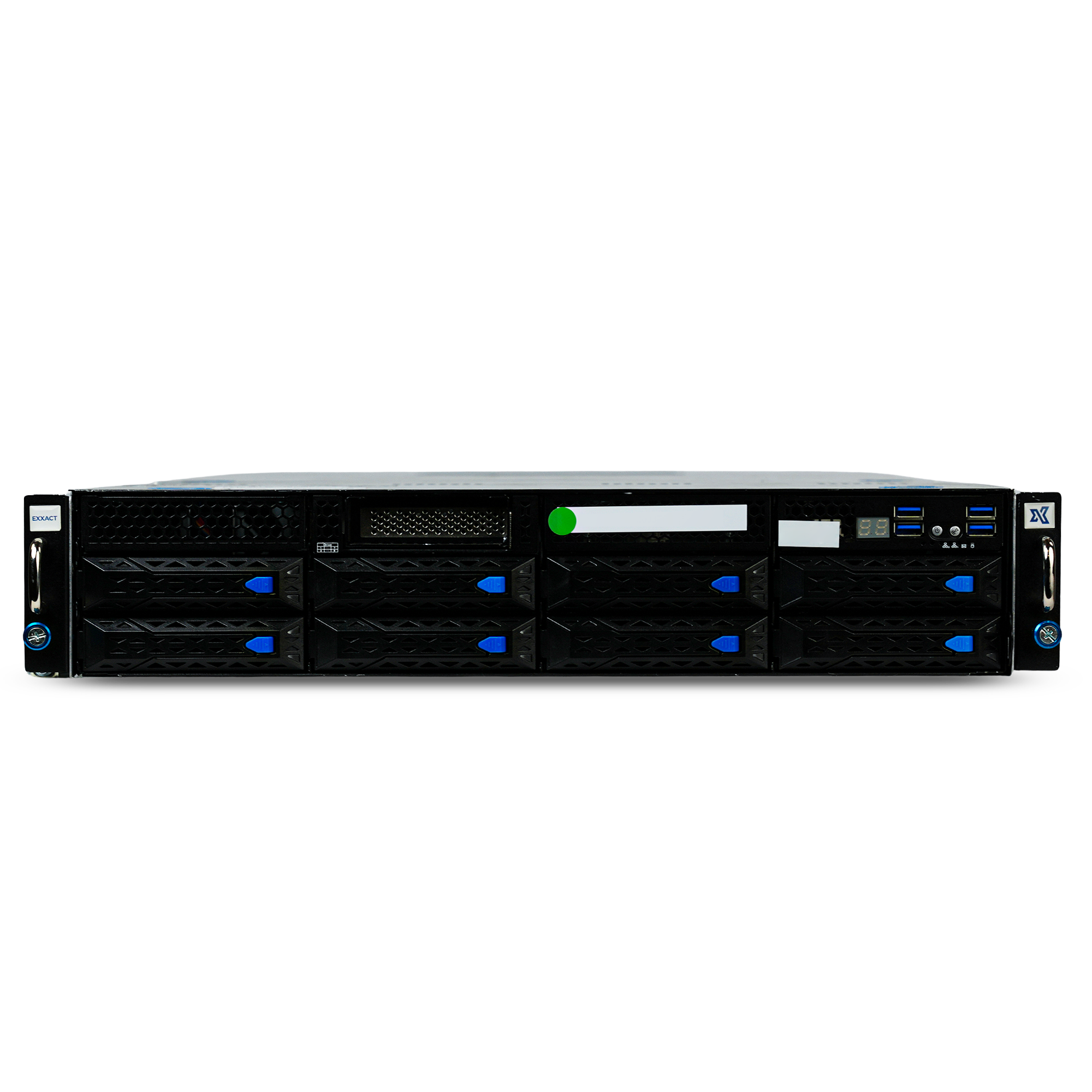 ASUS ESC4000A-E10 2U GPU Server AMD EPYC 7742 64-Core 8x DDR4 DIMM 8x SATA/SAS/NVMe Hot-Swap Bay 4x GPU Slots 2x2200W ConnectX-6 Refurbished