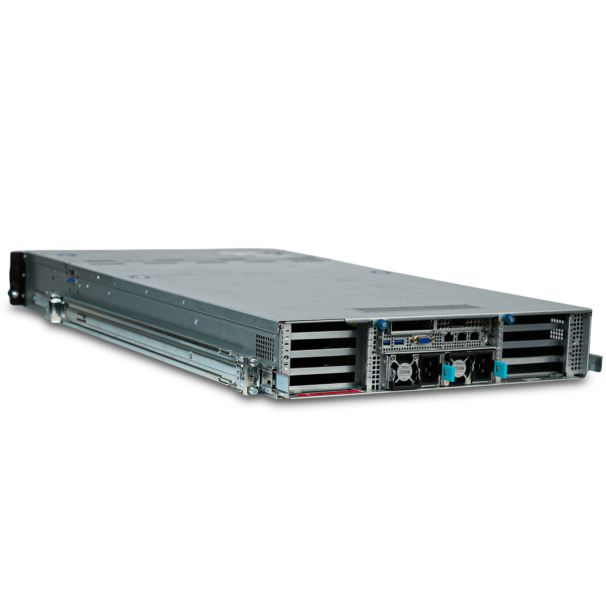 ASUS ESC4000A-E10 2U GPU Server AMD EPYC 7742 64-Core 8x DDR4 DIMM 8x SATA/SAS/NVMe Hot-Swap Bay 4x GPU Slots 2x2200W ConnectX-6 Refurbished