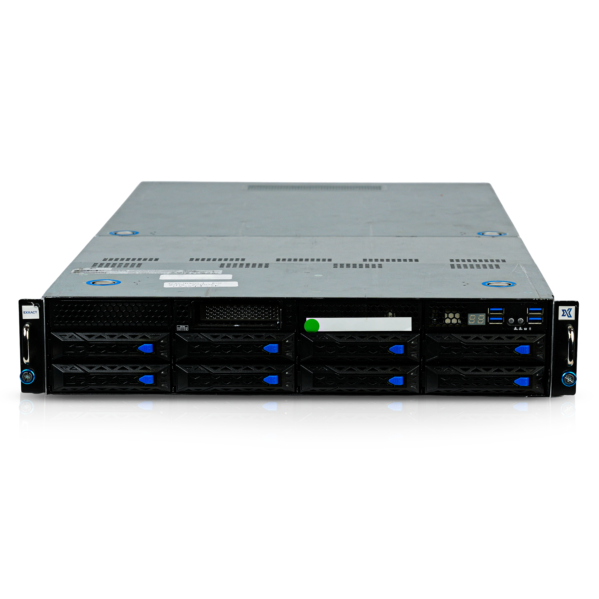 ASUS ESC4000A-E10 2U GPU Server AMD EPYC 7413 24-Core 8x DDR4 DIMM 8x SATA/SAS/NVMe Hot-Swap Bay 4x GPU Slots 2x2200W Refurbished
