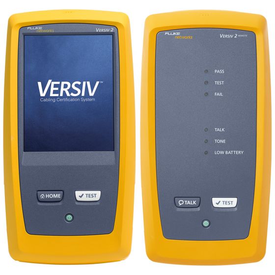 Fluke Networks OTDR Quad 2 GHz Cable Analyzer with Quad OLTS, and Fiber Inspection