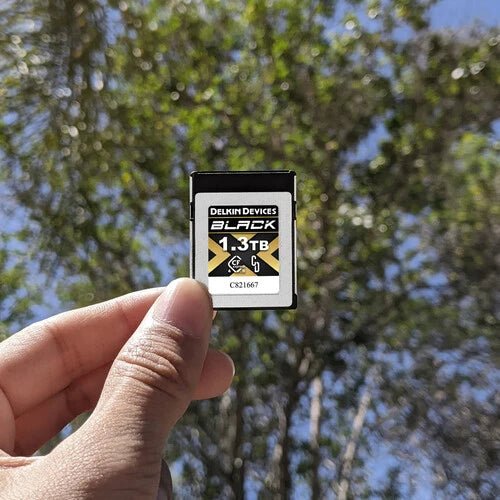 Delkin Devices 1.3TB BLACK 4.0 CFexpress Type B Memory Card