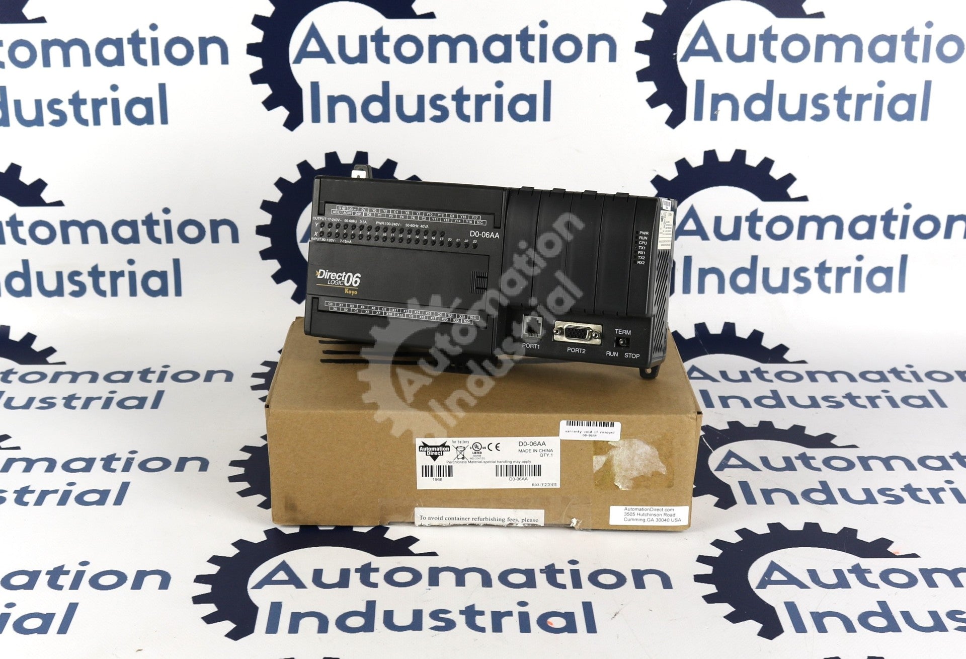 D0-06AA by Automation Direct 120-240VAC Controller DirectLOGIC 06 NSFP
