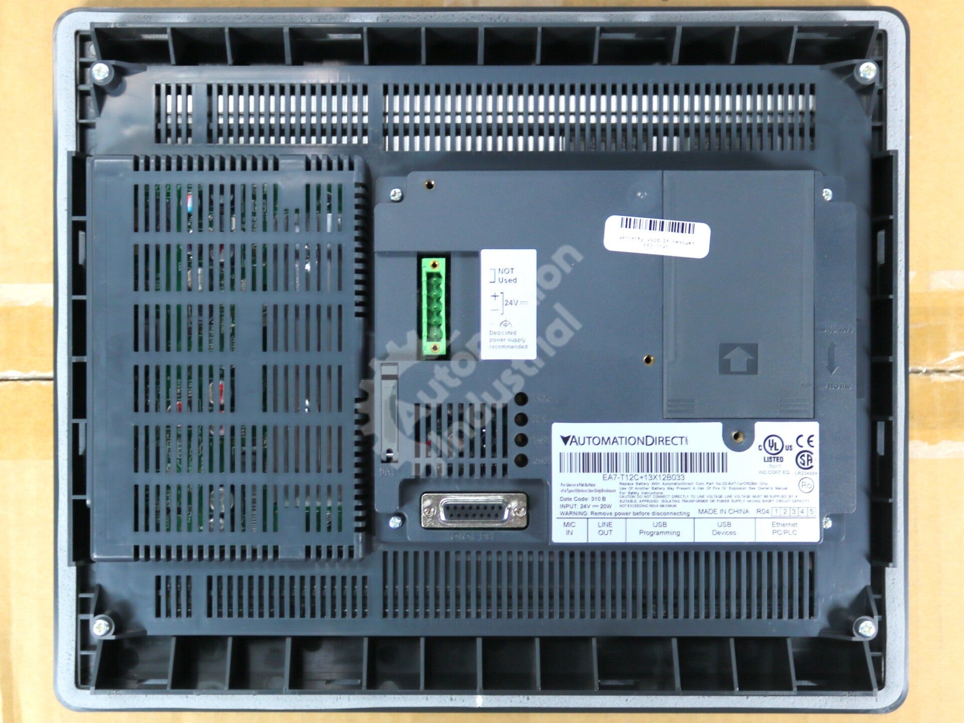 EA7-T12C By Automation Direct 12 Inch Touchscreen HMI EA7 Series NSFP