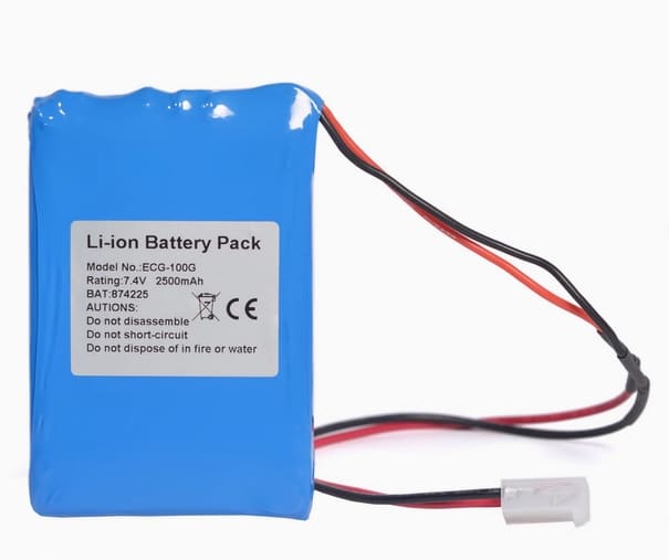 BAT:874225 7.4V 2500mAh Battery for CONTEC ECG-100G