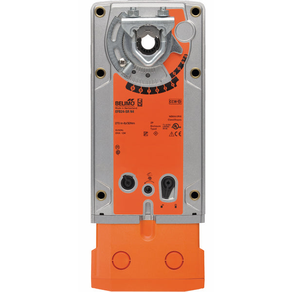 EFB24-SR-S N4 | Belimo 270 In Lb Spring Return Modulating Damper Actuator NEMA 4X