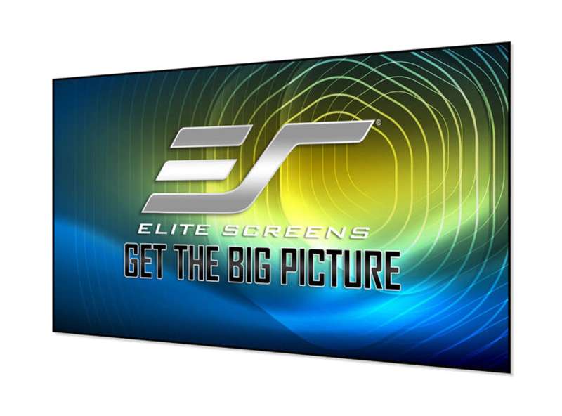 Elite Screens Aeon CLR Series, 103-inch Diag., 16:9 Fixed Frame Screen, StarBright CLR Material