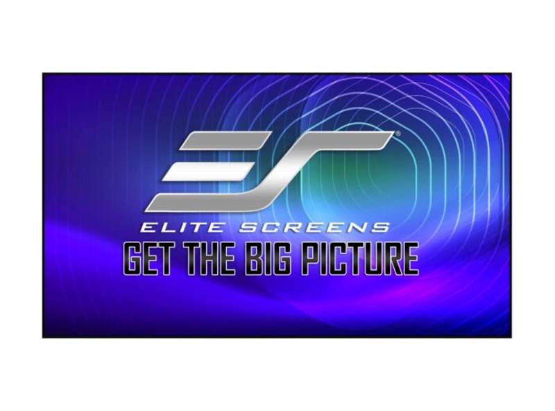 Elite Screens Aeon CineGrey 4D AT Series, 110-inch Diag., 16:9 Fixed Frame Screen