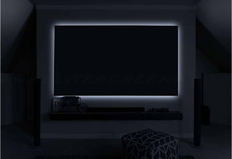 Elite Screens Aeon CineGrey 3D Series 119 Inch Diagonal Fixed Frame Screen
