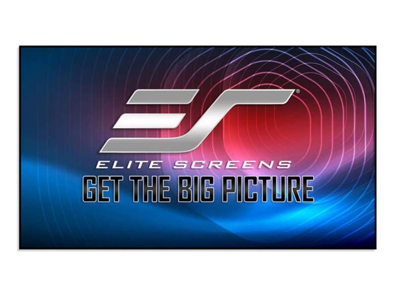 Elite Screens Aeon CineWhite A8K Series, 123-inch Diag., 16:9 Fixed Frame Screen