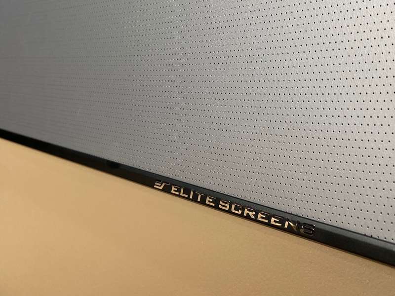 Elite Screens Aeon CineGrey 4D AT Series, 125-inch Diag., 16:9 Fixed Frame Screen