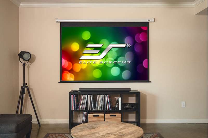 Elite Screens Spectrum Series 142 Inch Diagonal Electric Screen