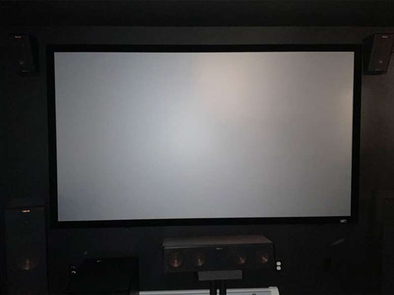Elite Screens Sable Frame CineGrey 3D Series, 110-inch Diag., 16:9 Fixed Frame Screen, CineGrey 3D Material